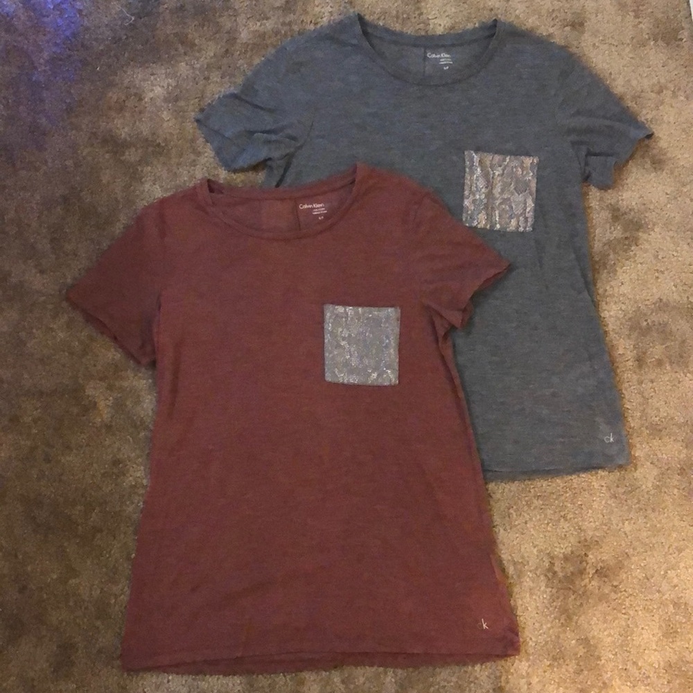 Calvin Klein set of tops